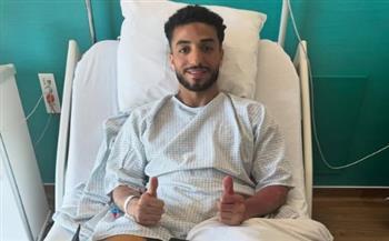 محمد عبد المنعم يجري جراحة تمزق الرباط الصليبي
