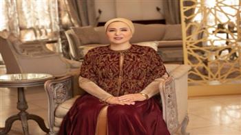   السيدة انتصار السيسي: ملتزمون برعاية الأطفال الأيتام ودعمهم