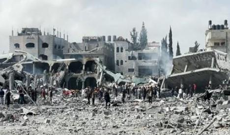"الخارجية الفلسطينية" تدين قصف الاحتلال وتدميره مستودعا طبيا في رفح