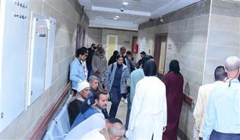   مستشفى الطوارئ بجامعة سوهاج تستقبل 1302 حالة خلال عطلة عيد الفطر