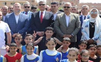   محافظ الجيزة يطلق مبادرة "معًا لفرحتهم" من مركز شباب الصف احتفالًا بيوم اليتيم