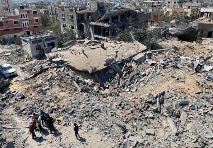 ارتفاع حصيلة الشهداء والمصابين في قطاع غزة إلى  165894