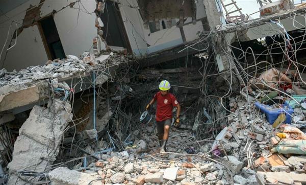 وصول الدفعة الثالثة من المساعدات الإغاثية الصينية إلى ميانمار لدعم متضرري الزلزال