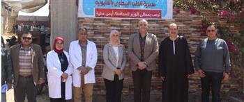   محافظ القليوبية يدشن الحملة القومية لتحصين الماشية ضد مرض الحمى القلاعية 