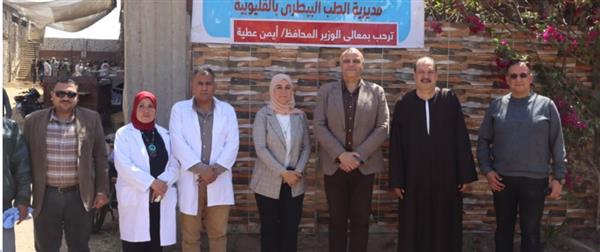محافظ القليوبية يدشن الحملة القومية لتحصين الماشية ضد مرض الحمى القلاعية