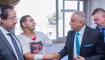   رئيس جامعة طنطا يتفقد مستشفى الطوارئ الجديد ويطمئن على مصاب السيرك