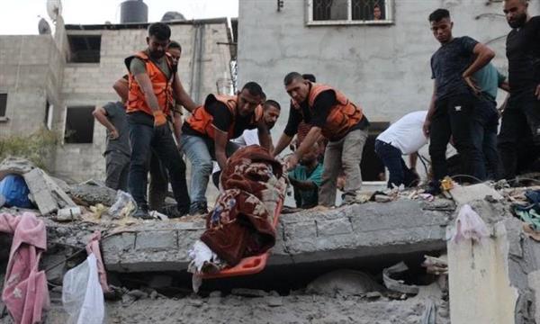 شهيدان ومصابون في قصف الاحتلال الإسرائيلي لبلدة جباليا شمال قطاع غزة