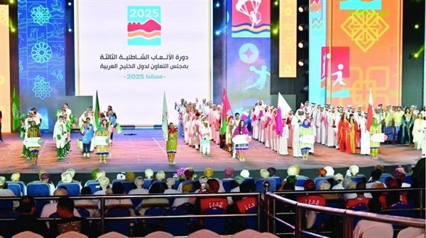 فقرات فنية تبرز الهوية الثقافية العُمانية فى افتتـاح دورة الألعـاب الشـاطئية الخليجية