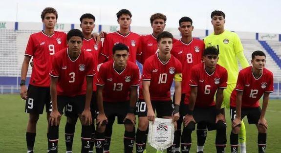 منتخب الناشئين يتمسك بفرصة التأهل لكأس العالم بعد فوزه علي الكاميرون 1/2