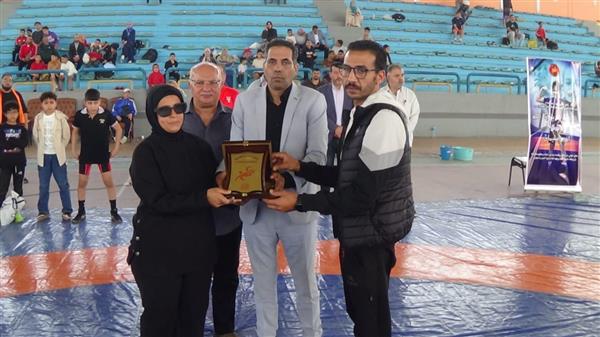 تكريم أسرة البطل الراحل آدم سليمان في بطولة الجمهورية للمصارعة تحت 15 سنة