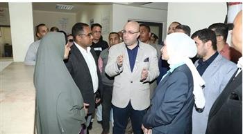   محافظ بني سويف يوجه بمراجعة مدى التزام جميع الوحدات الصحية