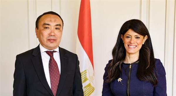 وزيرة التخطيط تبحث مع سفير كازاخستان لدى مصر استعدادات انعقاد الدورة السادسة للجنة المشتركة