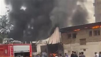 دون إصابات.. نشوب حريق بمصنع فوم بسوهاج الجديدة 