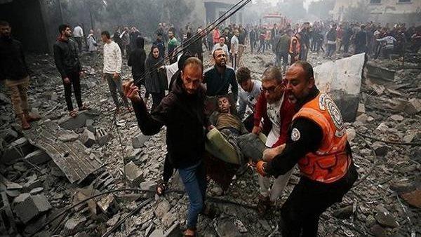 استشهاد 5 فلسطينيين في قصف إسرائيلي على غزة