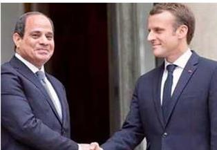   بعد قليل.. الرئيس السيسى وماكرون يصلان العريش