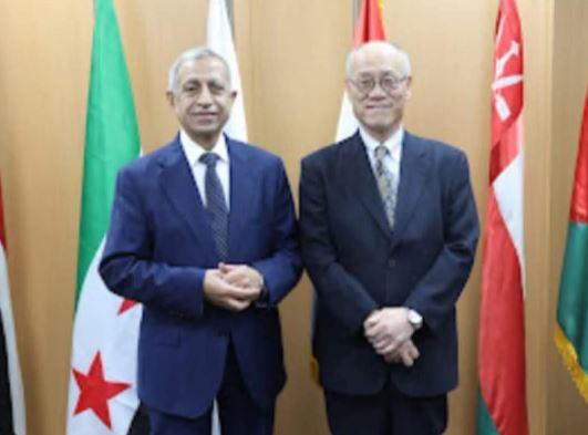 رئيس الأكاديمية العربية يستقبل سفير اليابان بالقاهرة لتعزيز التعاون المشترك
