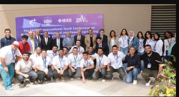 د. فرج يشهد  انطلاق فعاليات مؤتمر الشباب الدولي في مجال القوى الكهربائية و الإلكترونيات