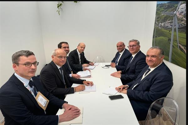 مباحثات مشتركة بين وزير البترول ووفد شركة توتال إنيرجيز العالمية