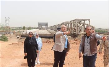   محافظ القليوبية يبحث الاستفادة من المناطق والأراضي الغير مستغلة بالقناطر الخيرية 