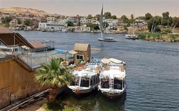 محافظ أسوان : إغلاق حركة الملاحة النهرية لسوء الأحوال الجوية