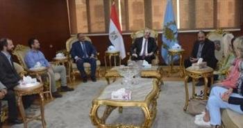   محافظ الغربية يبحث تطورات تنفيذ مشروع تحسين نوعية المياه بمصرف كيتشنر