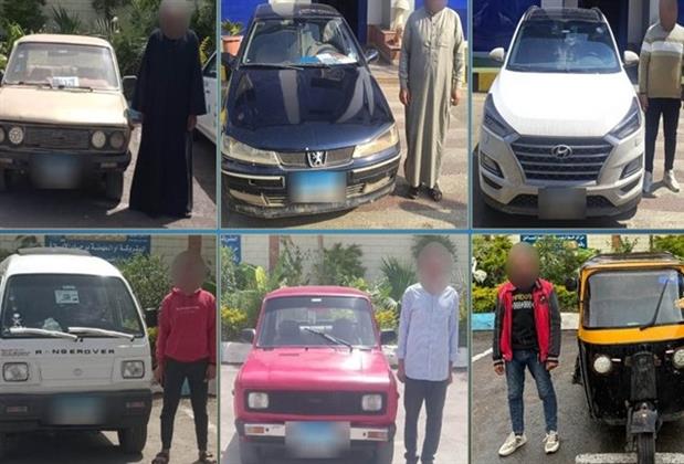 القبض على 7 أشخاص لقيادتهم عكس الاتجاه بالشرقية