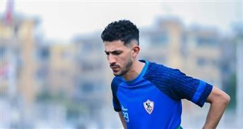 الزمالك يعلن إصابة أحمد فتوح بتمزق في عضلة السمانة