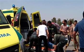   مصرع شخصين في حادث تصادم دراجة بسيارة بطريق بورسعيد- الإسماعيلية