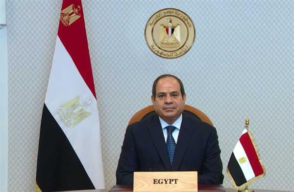 الرئيس السيسي يوفد مندوبين للتعزية
