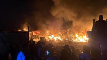   استشهاد 3 فلسطينيين وإصابة آخرين في قصف إسرائيلي على خيمة للنازحين في غزة