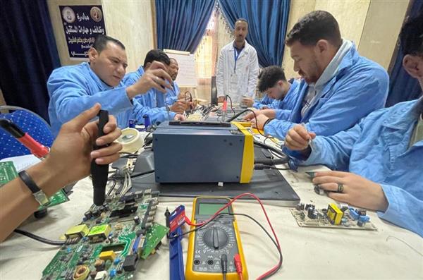 قطاع التدريب بوزارة الإنتاج الحربي يعلن تدريب 48 شاب بالورش المتنقلة بكفر الشيخ