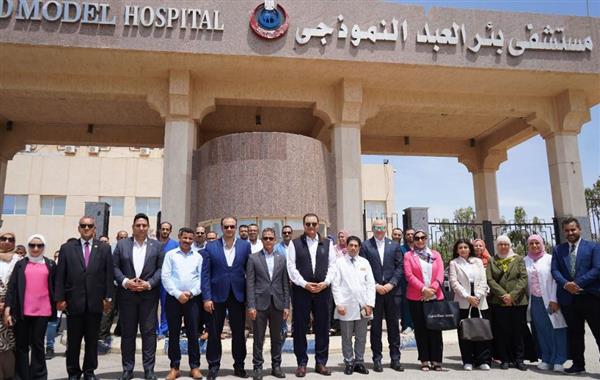 رئيس الهيئة العامة للاعتماد والرقابة الصحية يعقد حوارا مجتمعيا بشمال سيناء