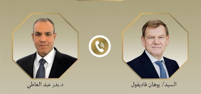 وزير الخارجية يبحث مع نظيره الألماني سبل نفاذ المساعدات الإنسانية لقطاع غزة