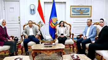   محافظ البحيرة تستقبل مساعد وزير الصحة