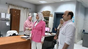 مدير "تأمين القليوبية" تتابع انتظام وكفاءة الخدمات بالمنشآت الطبية