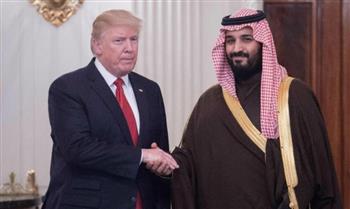   جلسة مباحثات بين ولي العهد السعودي وترامب في الرياض