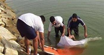 انتشال جثة طالب غارقة فى بحر شبين بالغربية