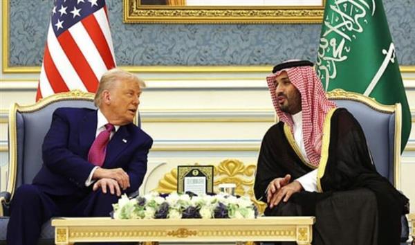 انطلاق المحادثات الرسمية بين ترامب وولي العهد السعودي