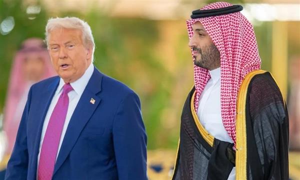 ولي العهد السعودي والرئيس الأمريكي يشهدان توقيع اتفاقيات تعاون بين البلدين