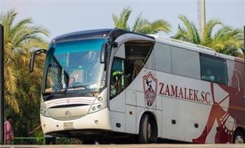   حافلة الزمالك تصل ستاد القاهرة لمواجهة بيراميدز في الدوري
