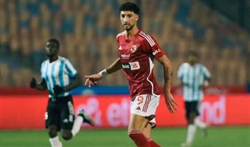   وسام أبو علي يقود هجوم الأهلي أمام سيراميكا بالدوري