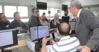 محافظ الغربية يتابع انتظام العمل بالمركز التكنولوجي
