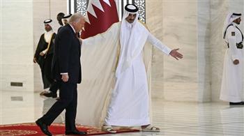   ترامب يصل قصر لوسيل لحضور عشاء عمل مع أمير قطر