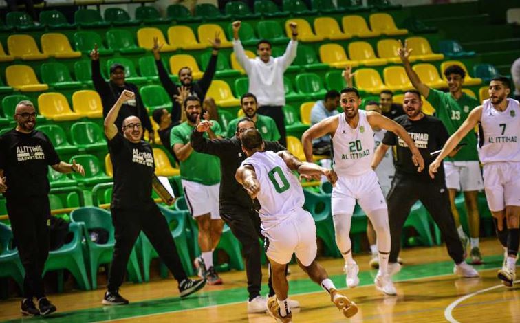 الاتحاد يقهر سبورتنج في نصف نهائي مباريات دوري السوبر المصري لكرة السلة