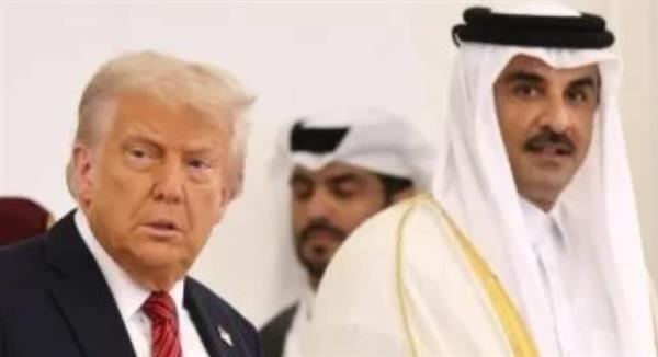 ترامب يلقي كلمة أمام الجنود الأمريكيين فى قاعدة "العديد" فى قطر