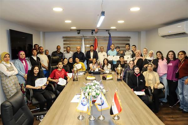 سموحة يكرم أبطال التايكوندو بعد إنجازات مشرفة