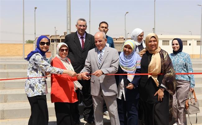 افتتاح معرض حكاية مصرية2 بفنون جامعة حلوان الأهلية