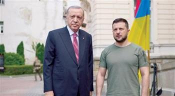 بدء الاجتماع بين زيلينسكي وأردوغان في أنقرة