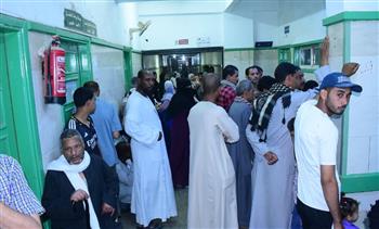   أكثر من 400 ألف مريض ترددوا على العيادات الخارجية بمستشفيات سوهاج الجامعية خلال عام
