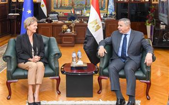   محافظ الإسكندرية يستقبل سفيرة الاتحاد الأوروبي لبحث سبل التعاون المشترك بين الجانبين